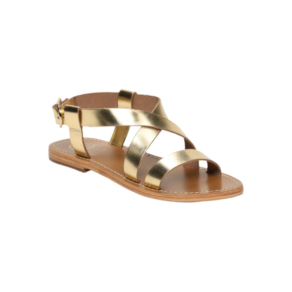 White Sun - Tenzin Sandals - Gold Buff - Gold