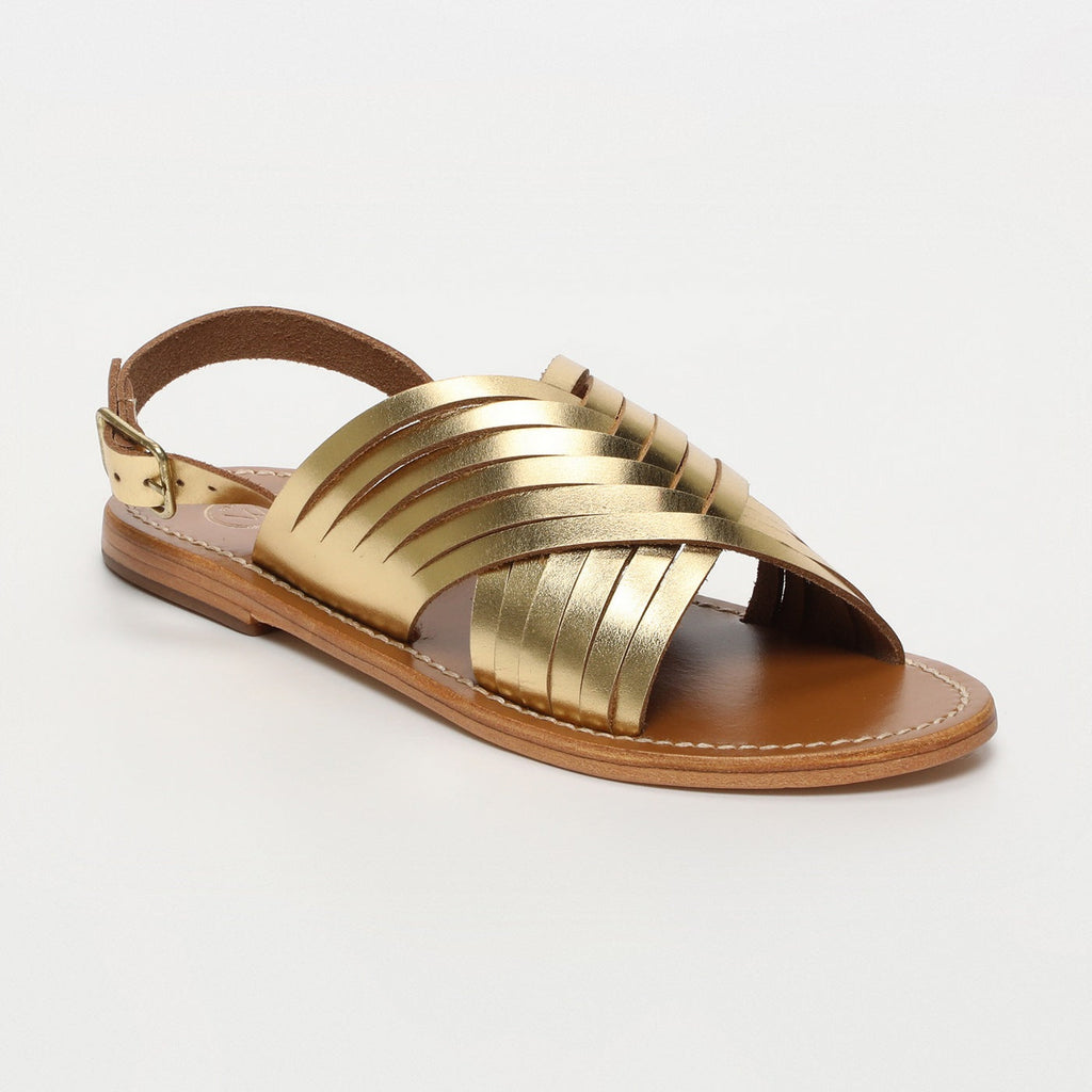 White Sun - Sandales Trinity - Dark Gold Buff - Dark Gold
