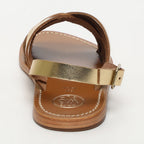 White Sun - Sandales Trinity - Dark Gold Buff - Dark Gold