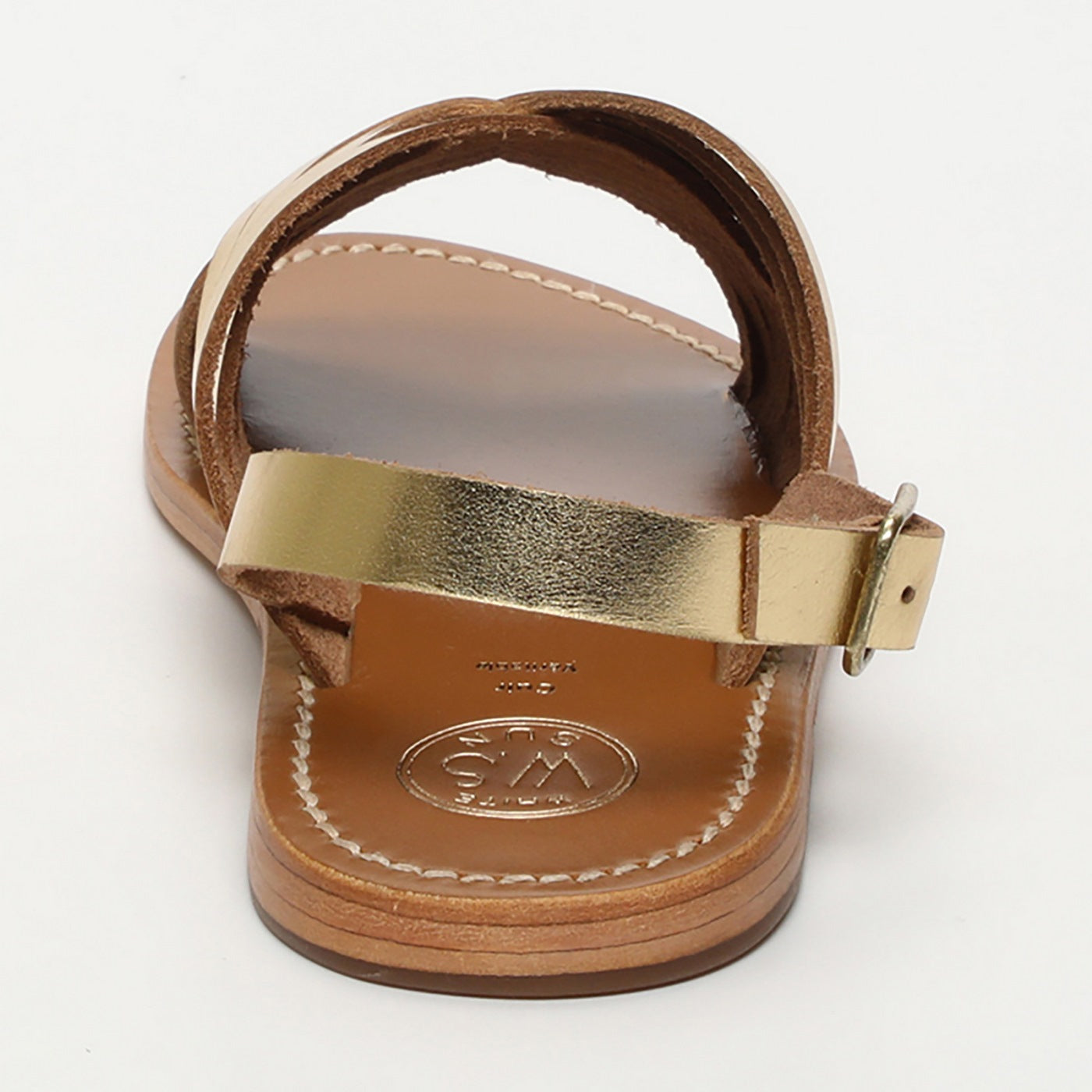 White Sun - Sandales Trinity - Dark Gold Buff - Dark Gold