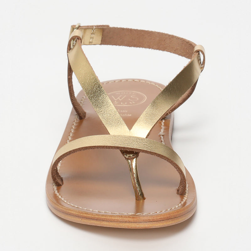 Sandalias Bahula - Oro Oscuro