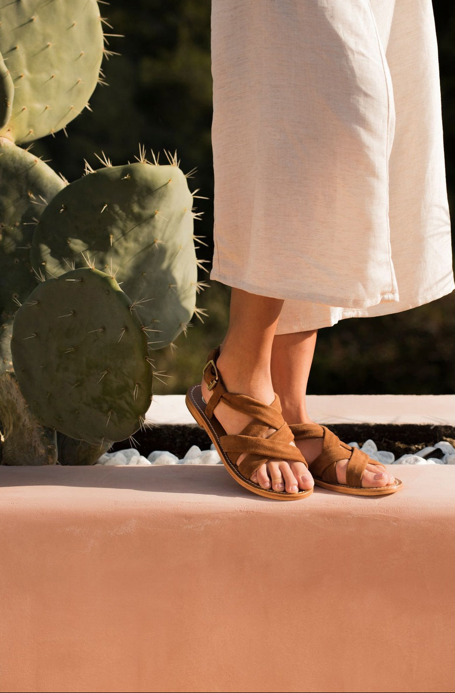 Sandalias Banita - Camel