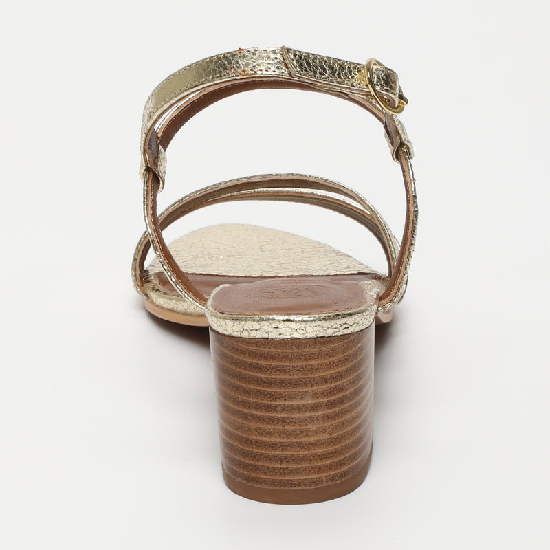 Sandales Darshika - Gold Crackle
