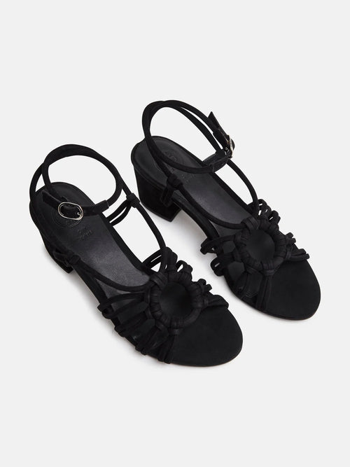 Sandalias Deekshitha - Negro