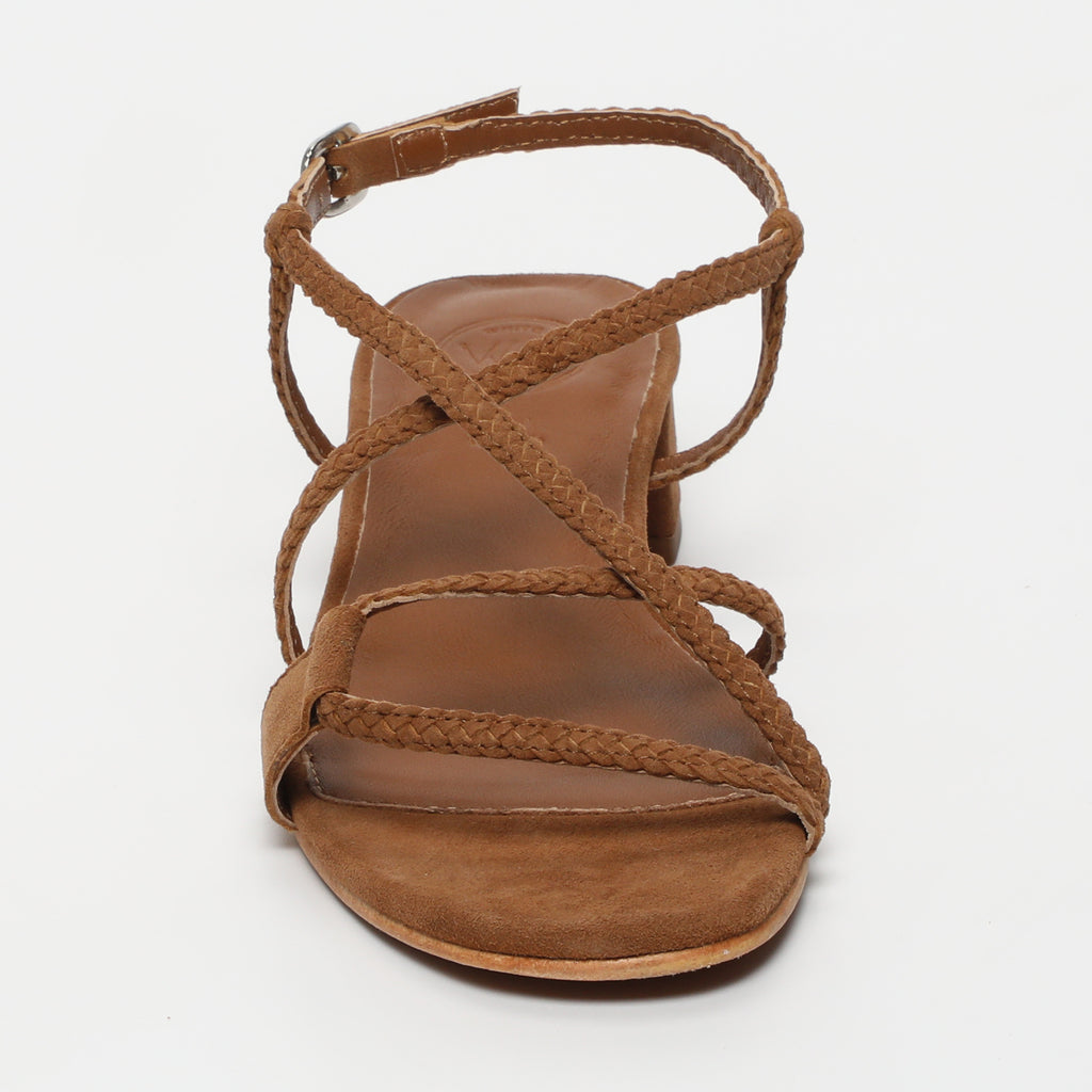 Sandalias de Tacón Deepakala - Camel