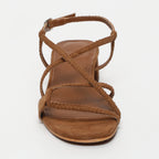 Sandalias de Tacón Deepakala - Camel