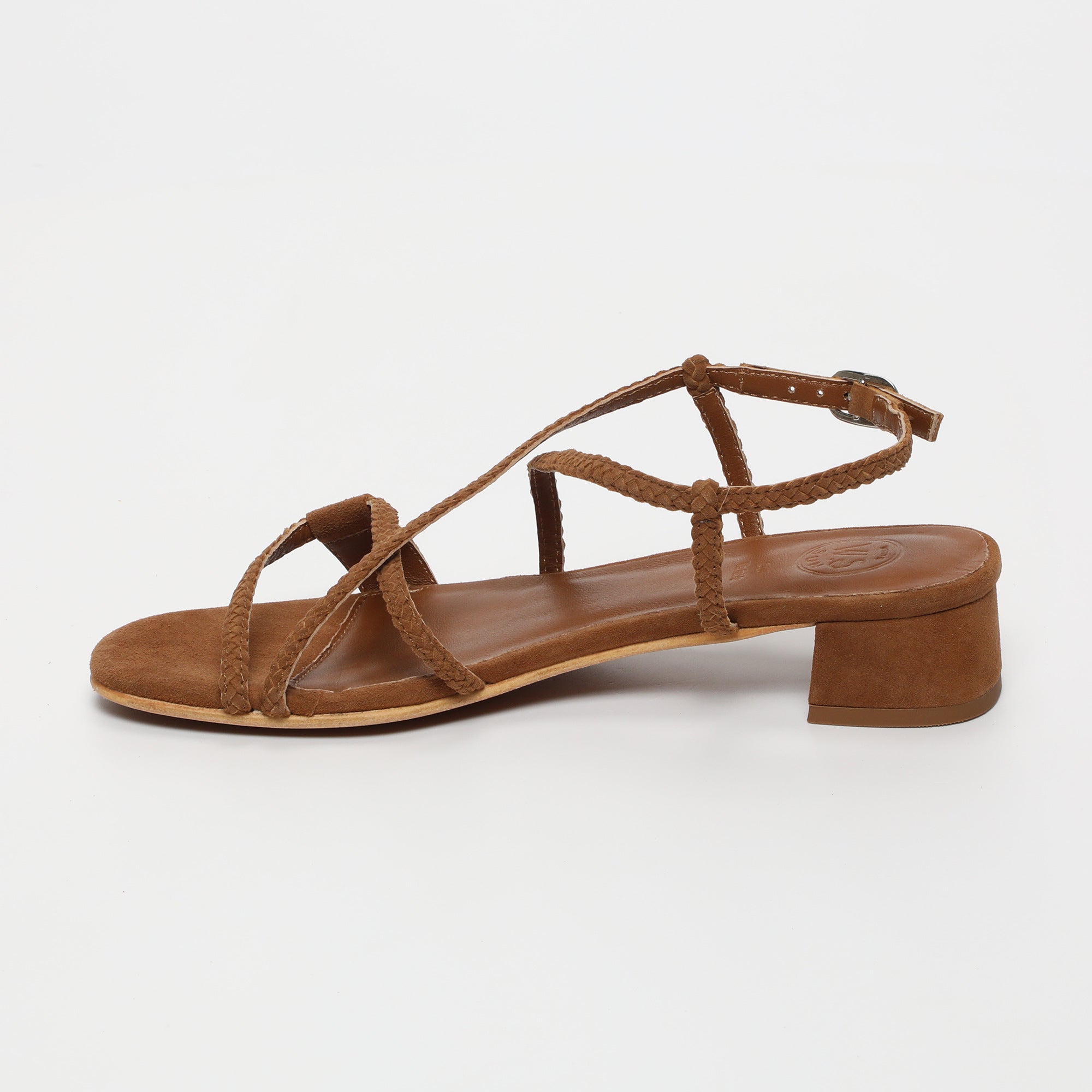 Sandalias de Tacón Deepakala - Camel