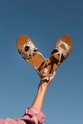 Sandales Deepti - Gold Goat Leather - Doré