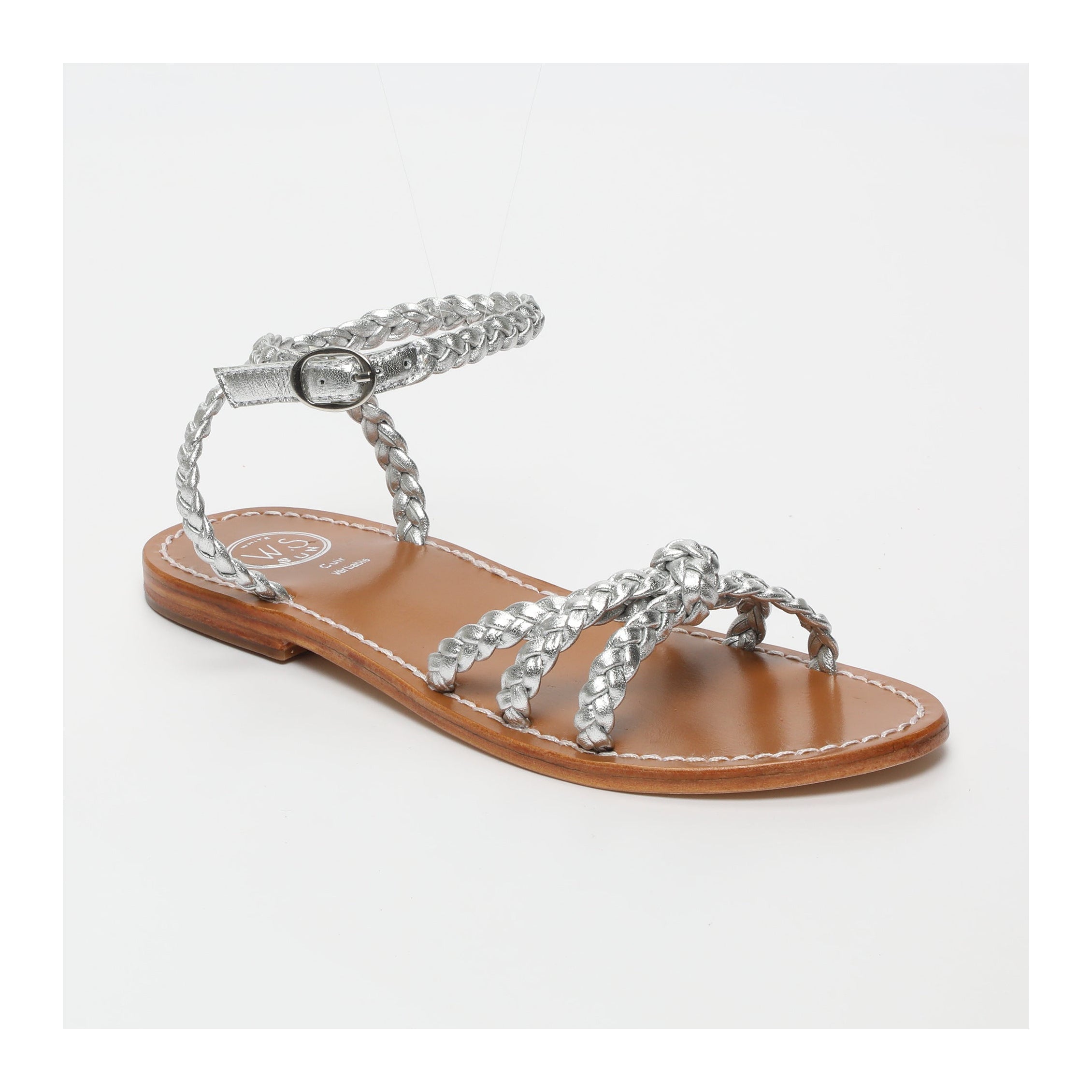 White Sun - Sandales Devalekha - Silver