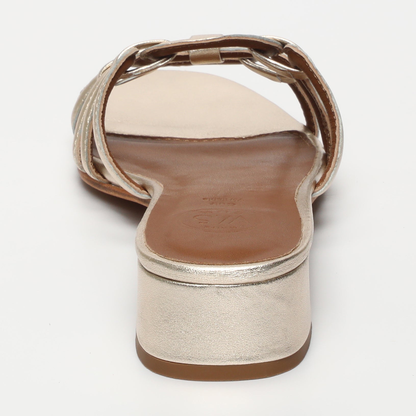 Canaqueese Mules - Platinum