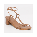 Sandalias de Tacón Aquene - Light Camel