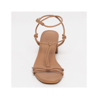 Sandalias de Tacón Aquene - Light Camel