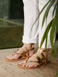 Gerone Sandals - Gold