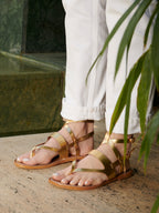 Gerone Sandals - Gold