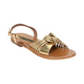 White Sun - BeasDark Gold Sandals