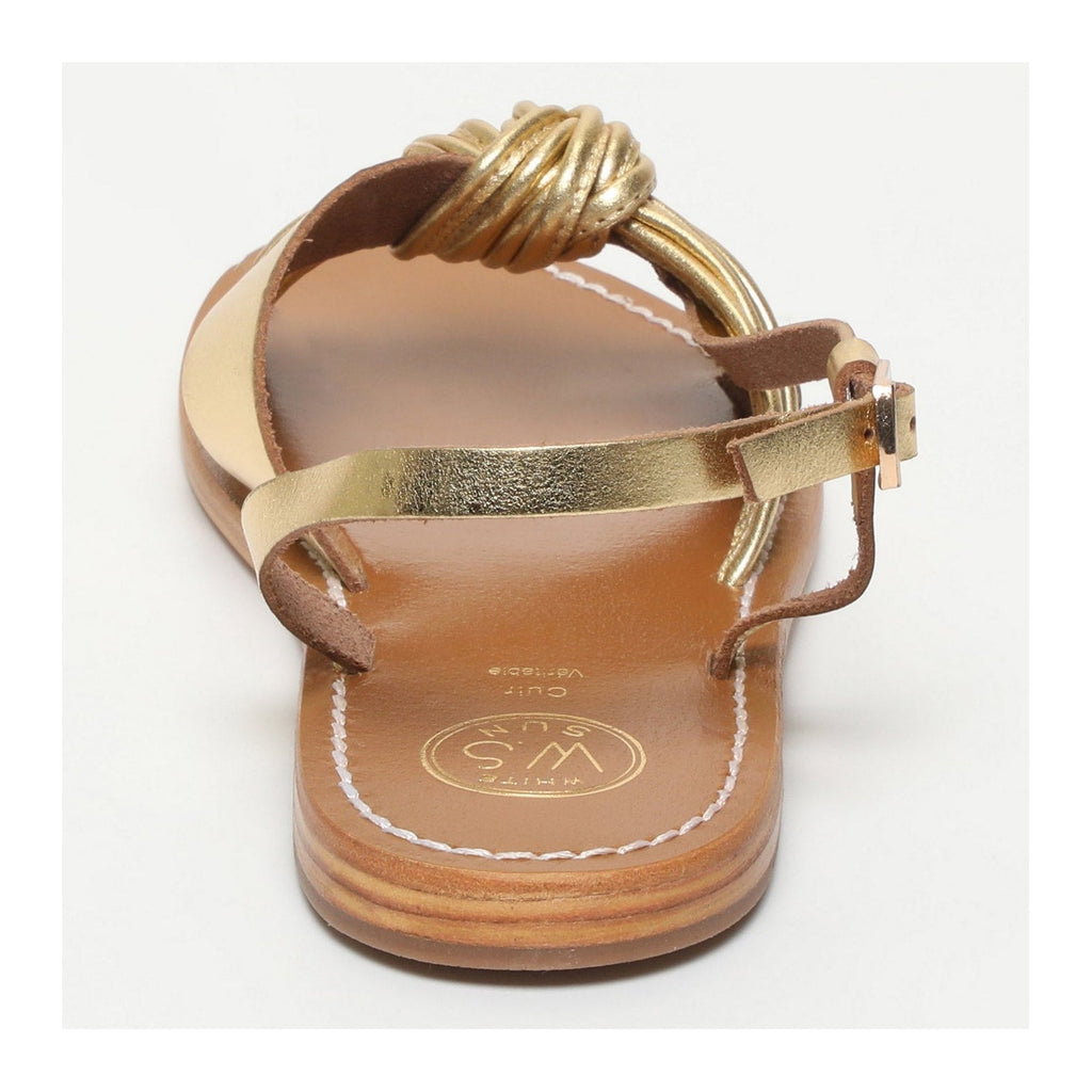 White Sun - BeasDark Gold Sandals