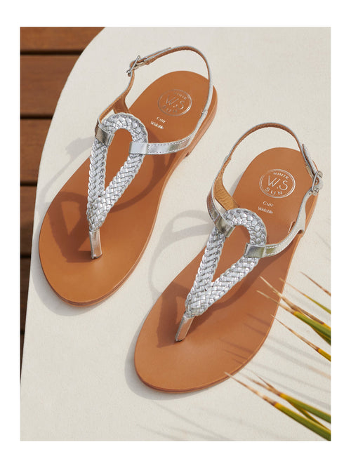 Sandalias Mayor - Plata