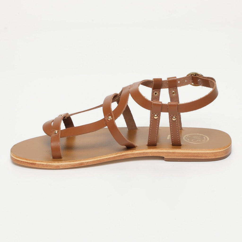Bastia Sandals - Camel