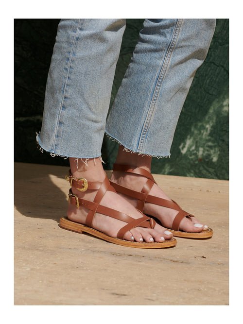 Sandalias Piana - Camel