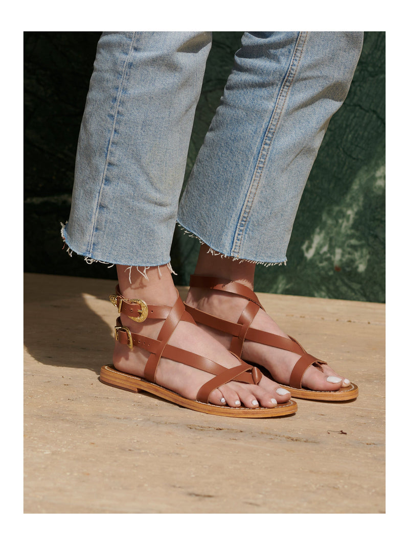 Sandales Piana - Camel