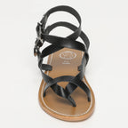 White Sun - Sandales Piana - Black Buff - Black