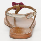Sandalias Catarina - Purple+Gold