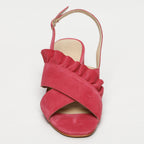 Sandalias De Tacón Bena - Raspberry