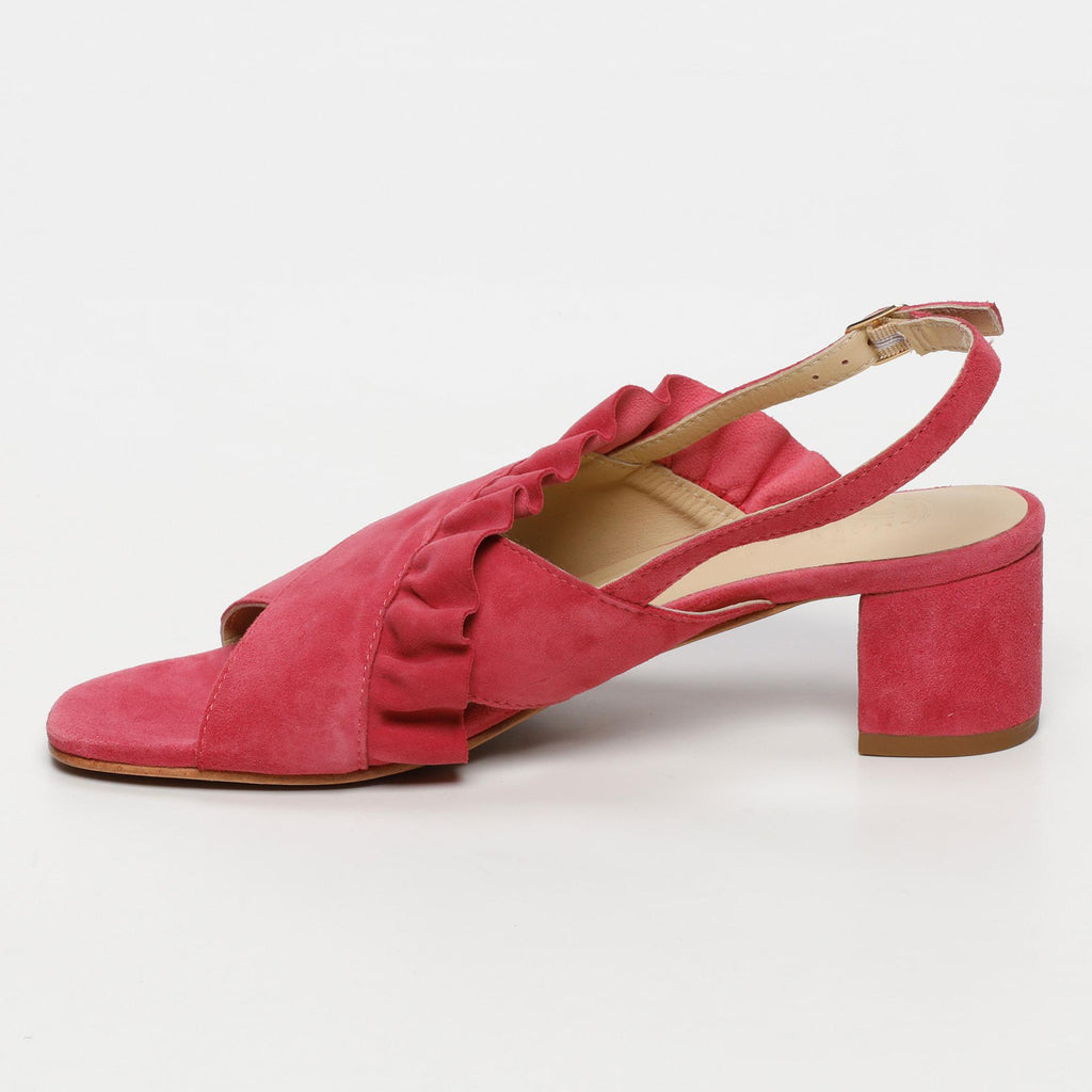 Sandalias De Tacón Bena - Raspberry