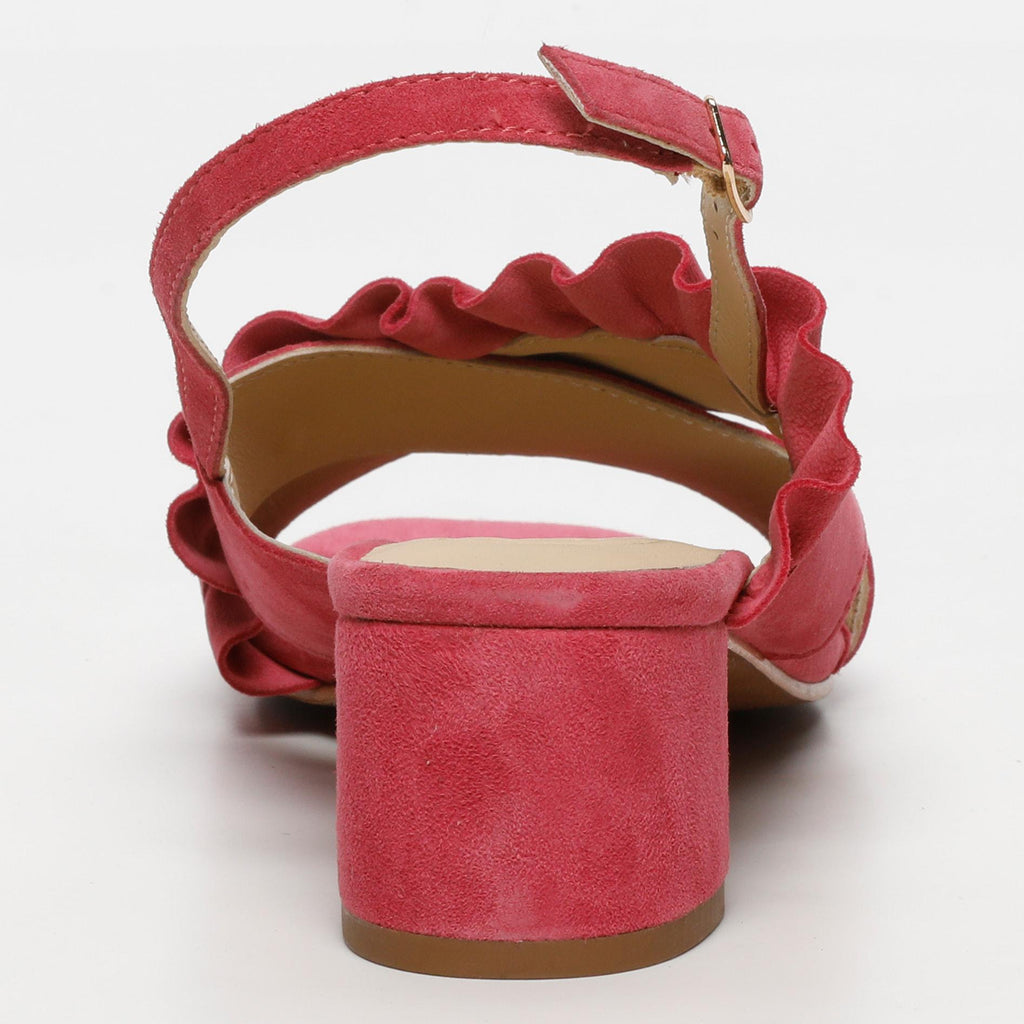 Sandalias De Tacón Bena - Raspberry
