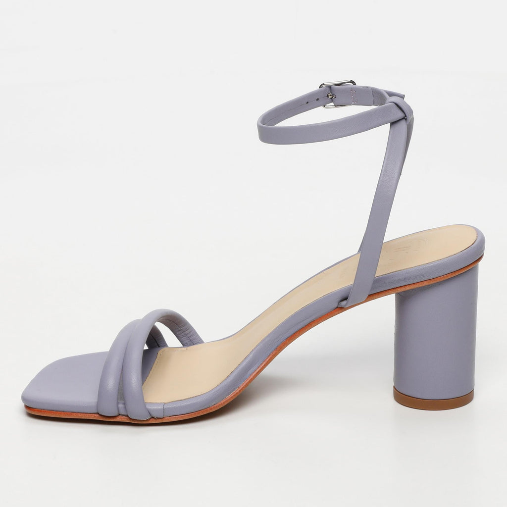 White Sun - Daachayani Heeled Sandals - Lavender Sheep Nappa - Lavender