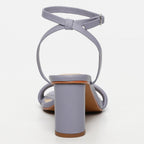 White Sun - Daachayani Heeled Sandals - Lavender Sheep Nappa - Lavender