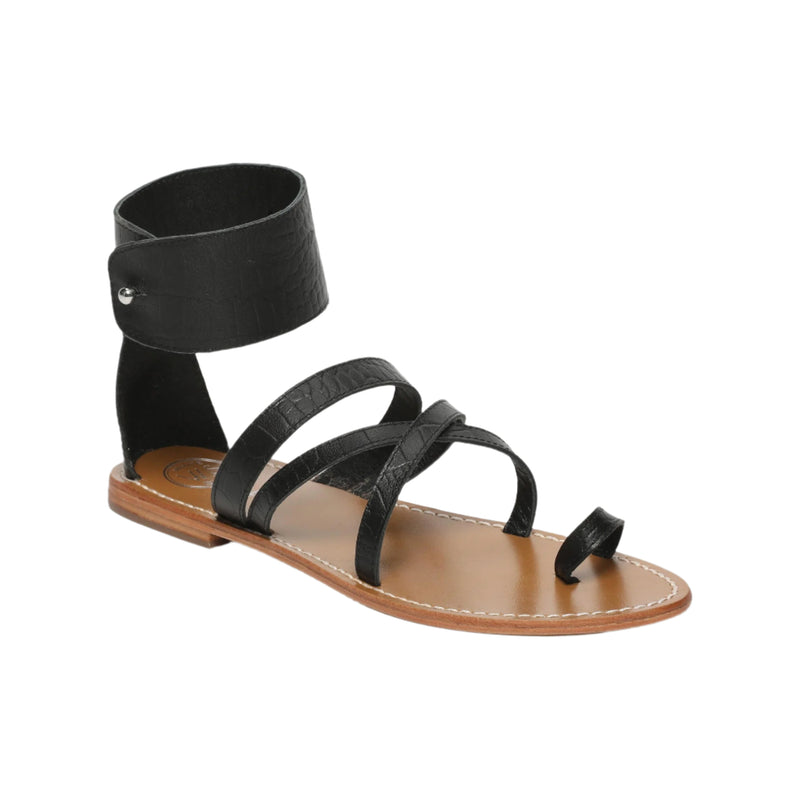 Sandales Darika - Black Croco
