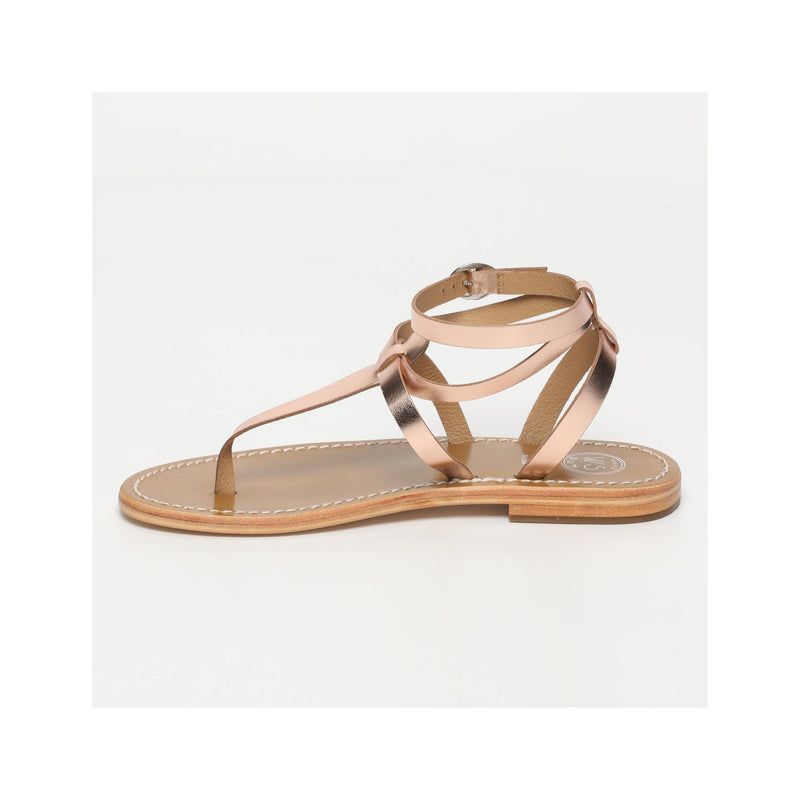White Sun - Sandales Esther - Rosegold Buff - Rose