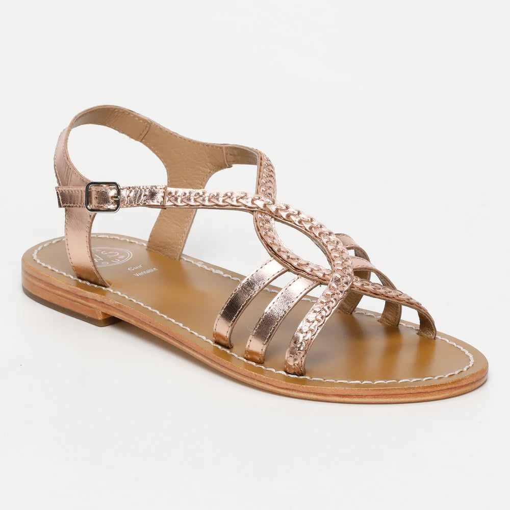 Sandalias Tess - Oro rosa