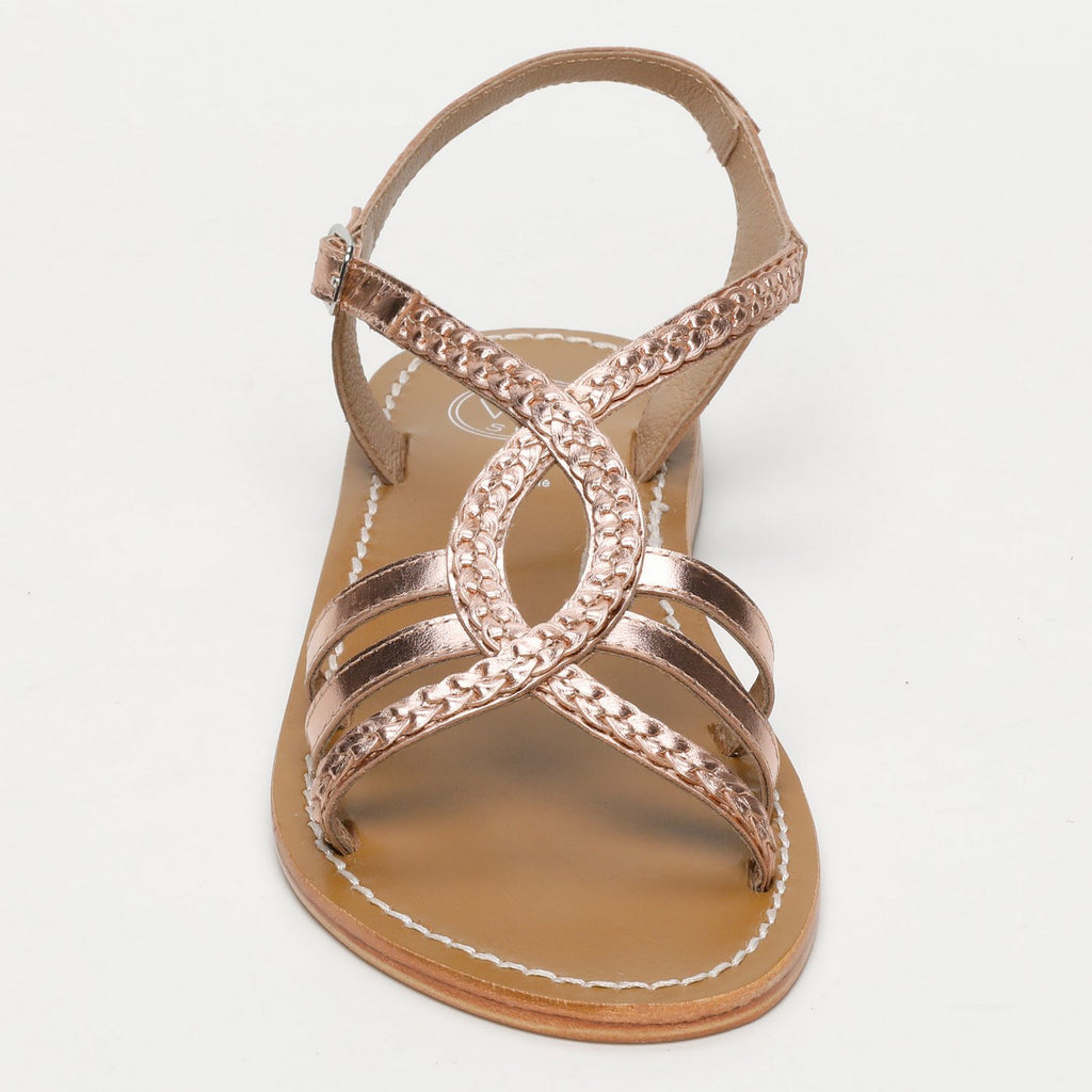 Sandalias Tess - Oro rosa