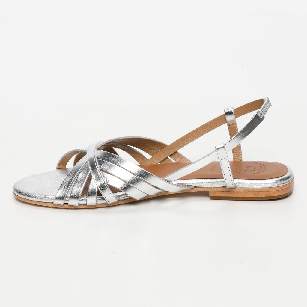 Babitha Sandals - Silver