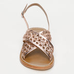 White Sun - Sandalias Baishakh - Rosegold Goat Leather - Rosegold