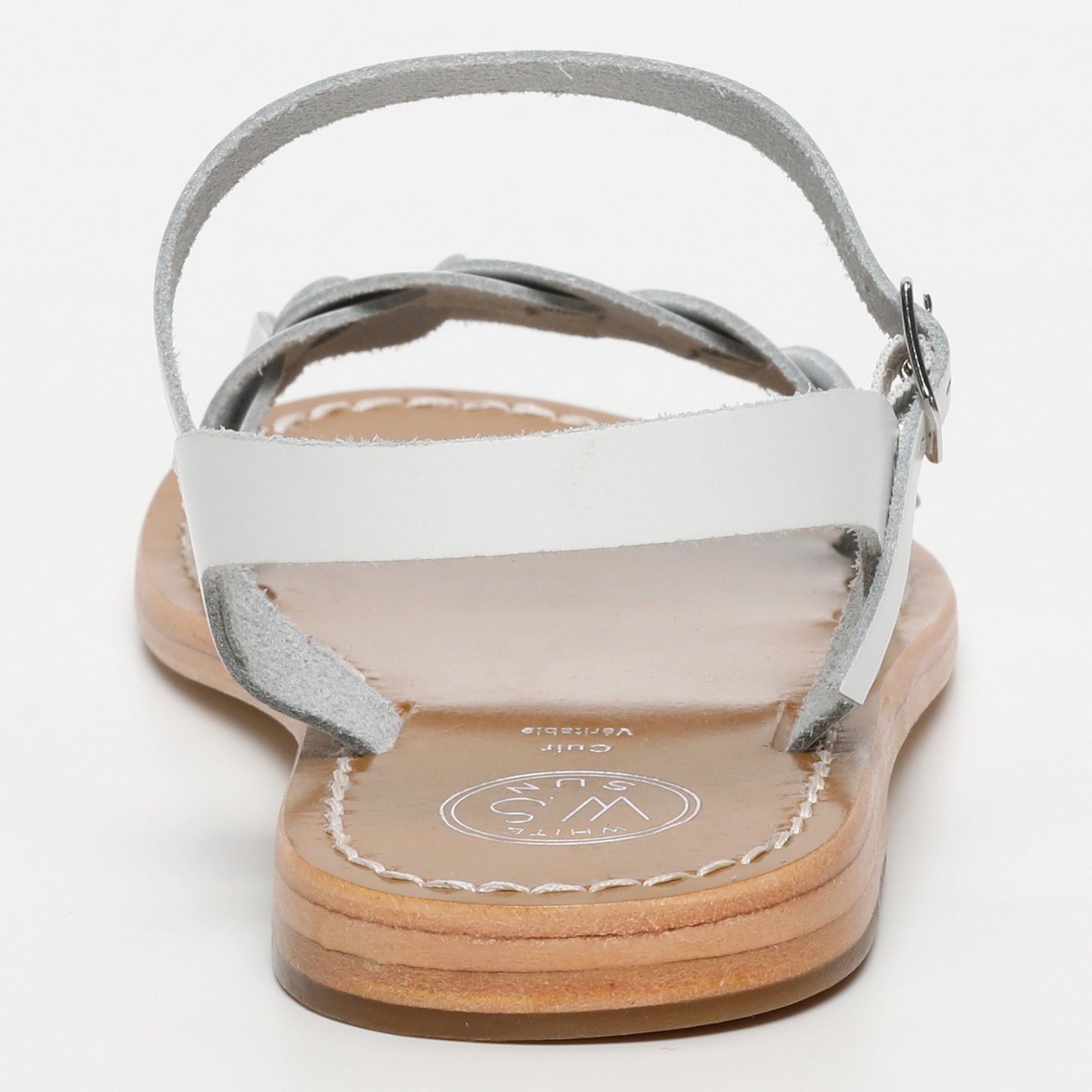 Bandana Sandals - White