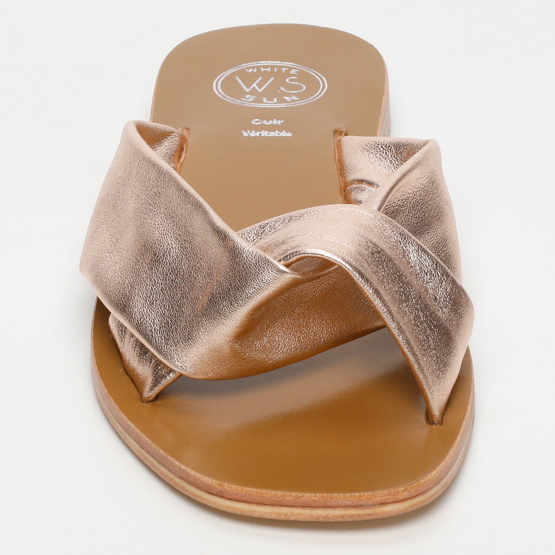Mules Bansari - Oro rosa