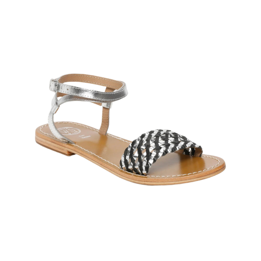 Sandalias Missao - Black+Silver