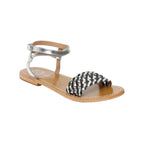 Sandalias Missao - Black+Silver