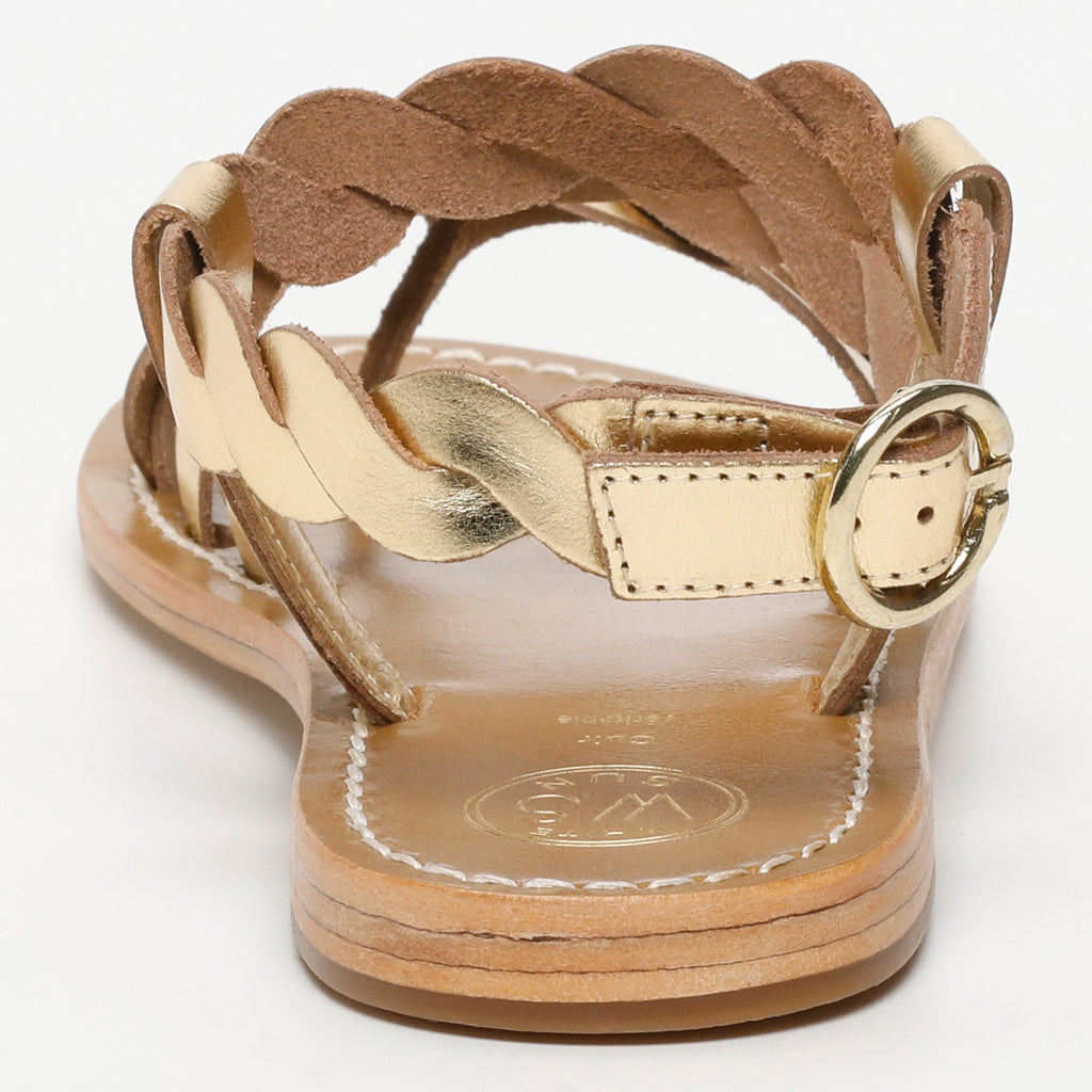 White Sun - Sandales Alamosa - Dark Gold Buff - Doré