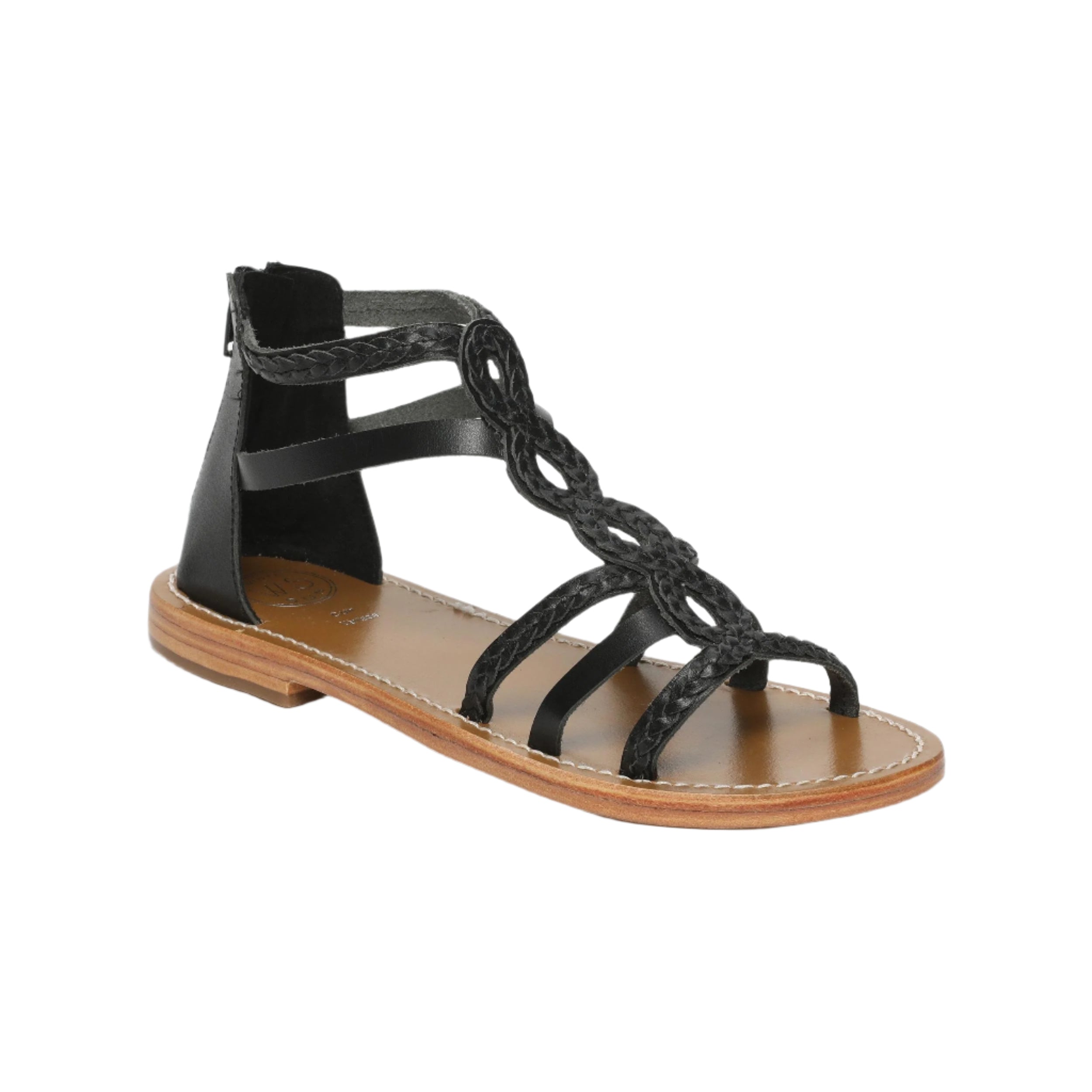 White Sun - Sandales Mirella - Black Buff - Black