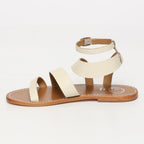Sandalias Oasis - White Croco