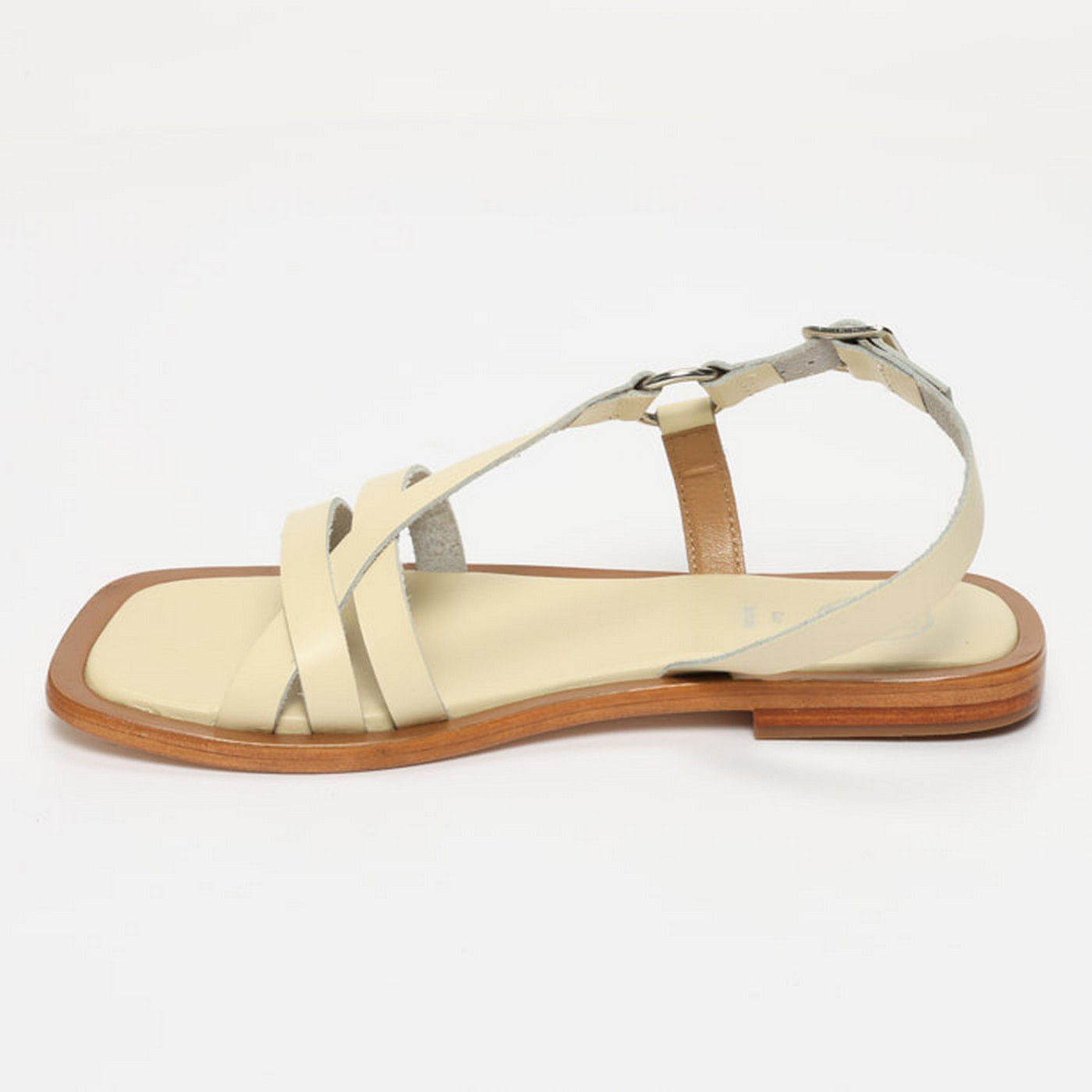 Zephra Sandals - Ivory
