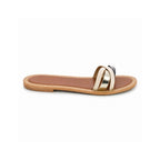 Sandalias Vortena - Beige+Black+Gold