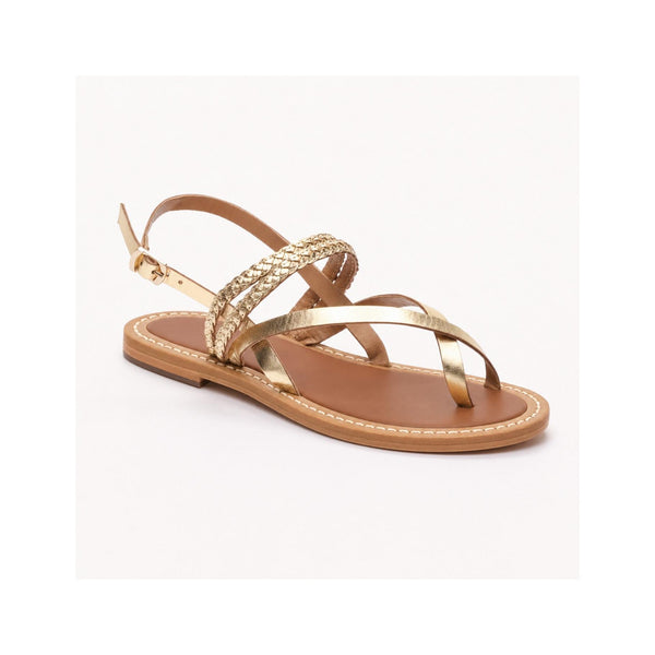 Sandalias Kalina - Oro oscuro