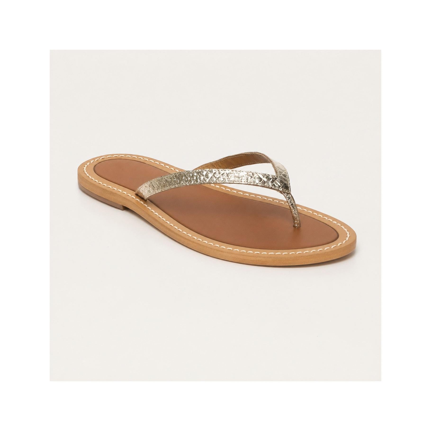 Sandales Dariela - Light Gold Croco