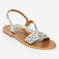 Katy Sandals - Silver