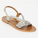 Katy Sandals - Silver